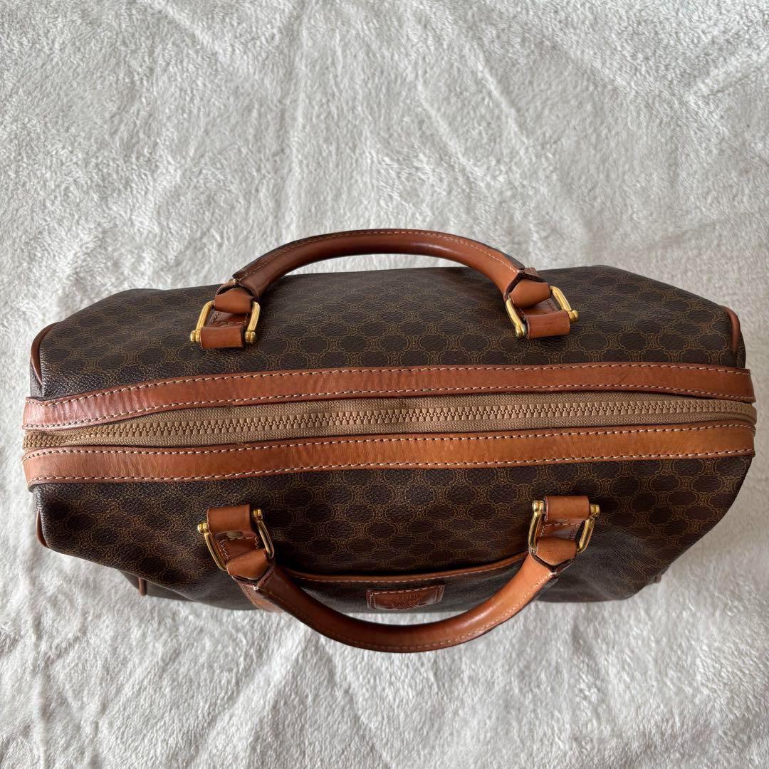 ✨️美品✨️ CELUNE セリーヌ ボストンバッグ ブラゾン柄 レザー PVC