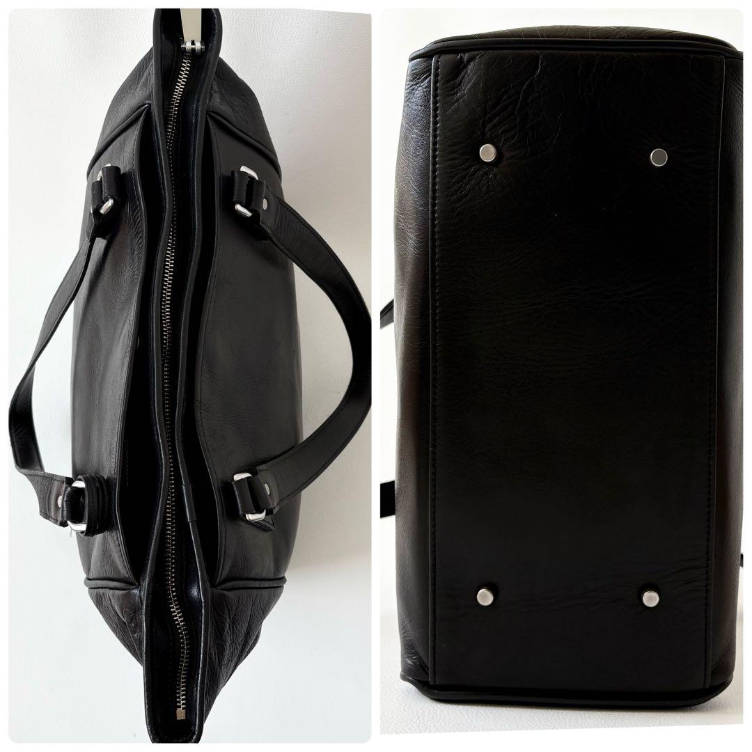 aniary アニアリ アンティークレザー トートバッグ 01-02017 黒