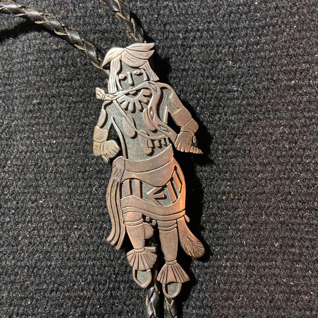 インディアンジュエリー　ホピ　ボロタイ