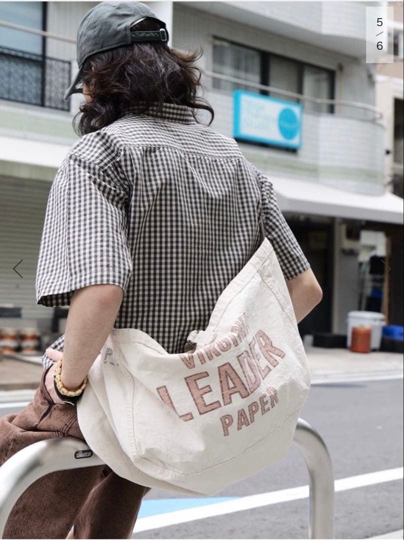 〈JOURNAL STANDARD〉P.E SMU NEWS PAPER BAG