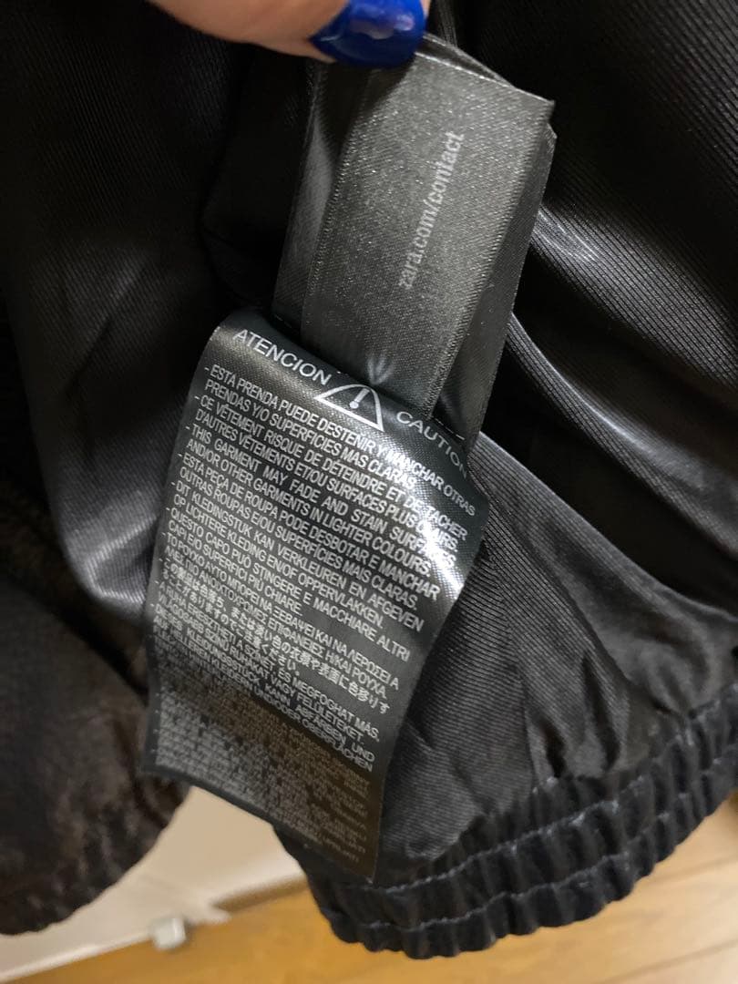 ZARA 完売品　フェイクレザージャケット　Mサイズ