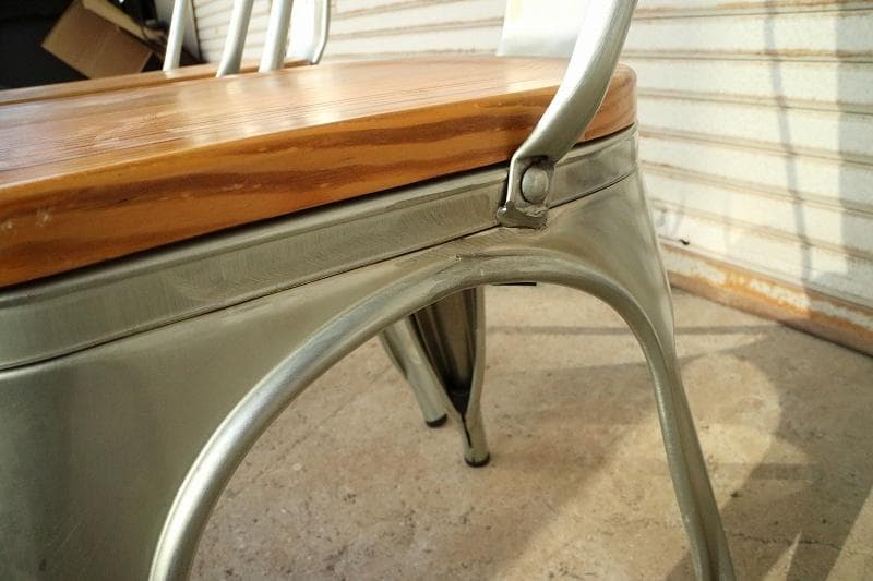 ☆引き取り限定☆ ダイニングチェア2脚 / スタッキング / ヴィンテージ風