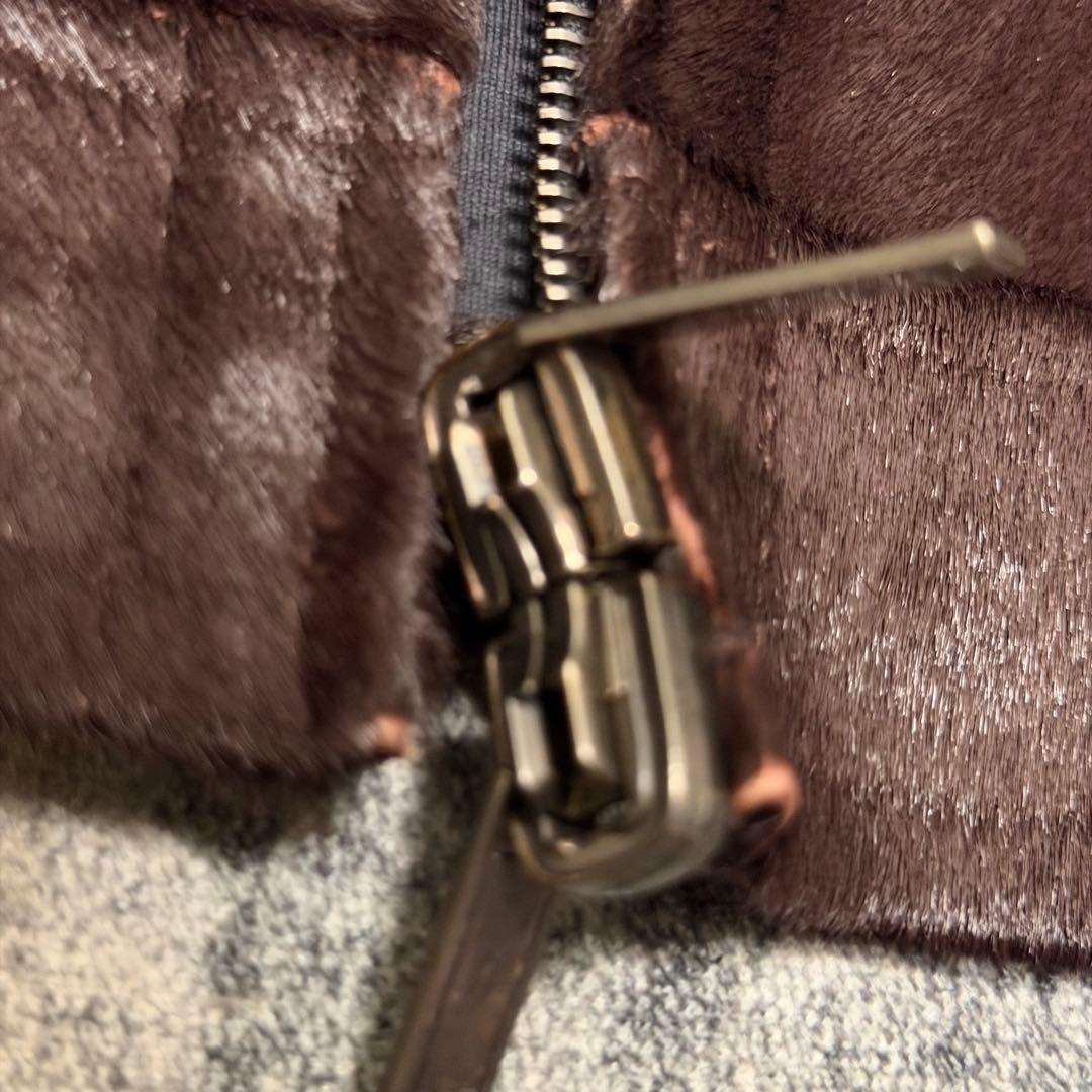 13AW Emporio Armani ポニーレザージャケット アーカイブ