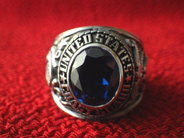 【1975年製】USCG コストガード ヴィンテージ ミリタリーリング 23号