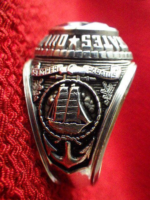 【1975年製】USCG コストガード ヴィンテージ ミリタリーリング 23号