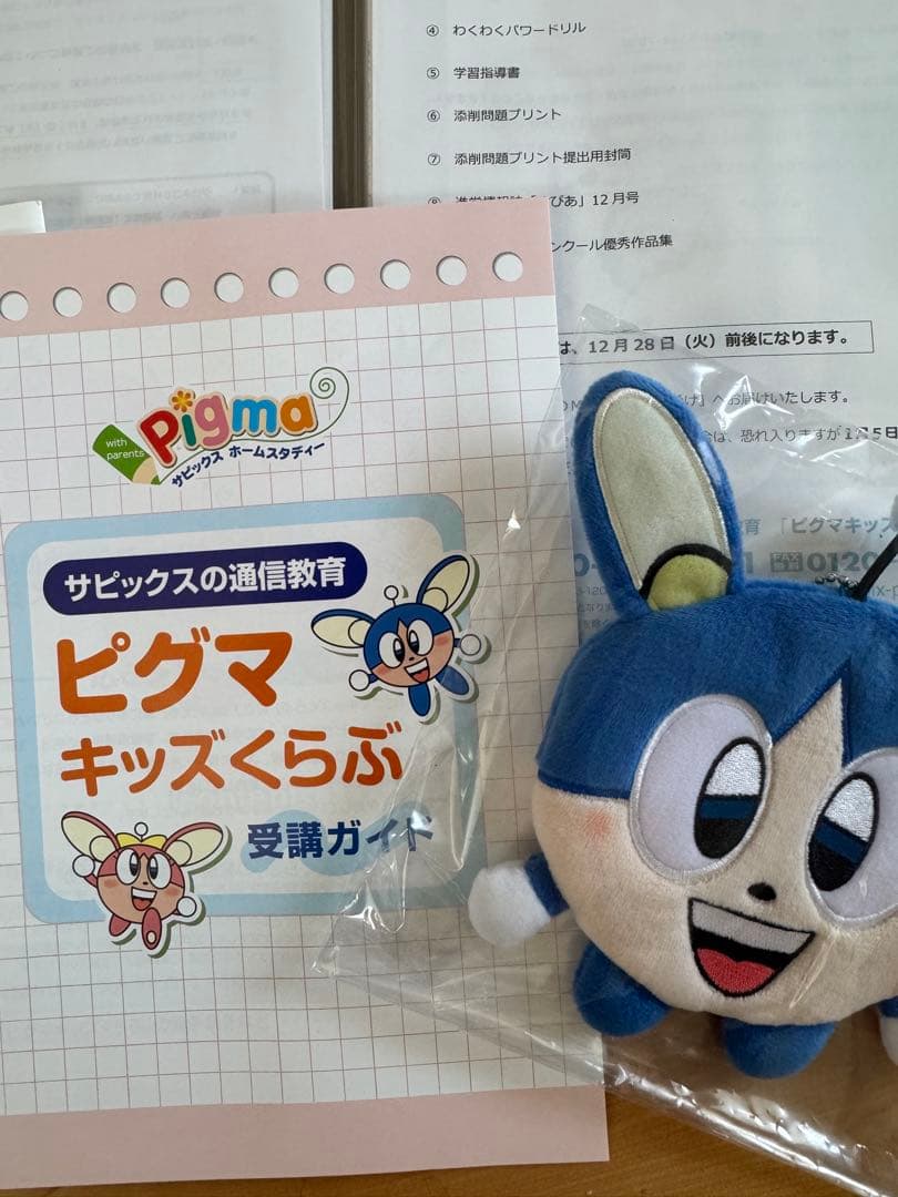 9ヶ月分とオマケ:ビグマシリーズ 学習教材セット CD付きSAPIX セット