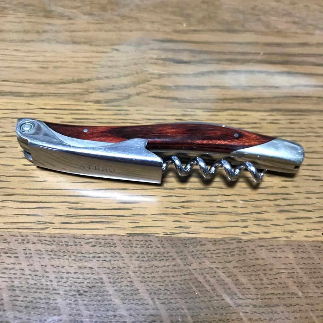 ATHRO アスロ ソムリエナイフ ダイモンドウッド DW