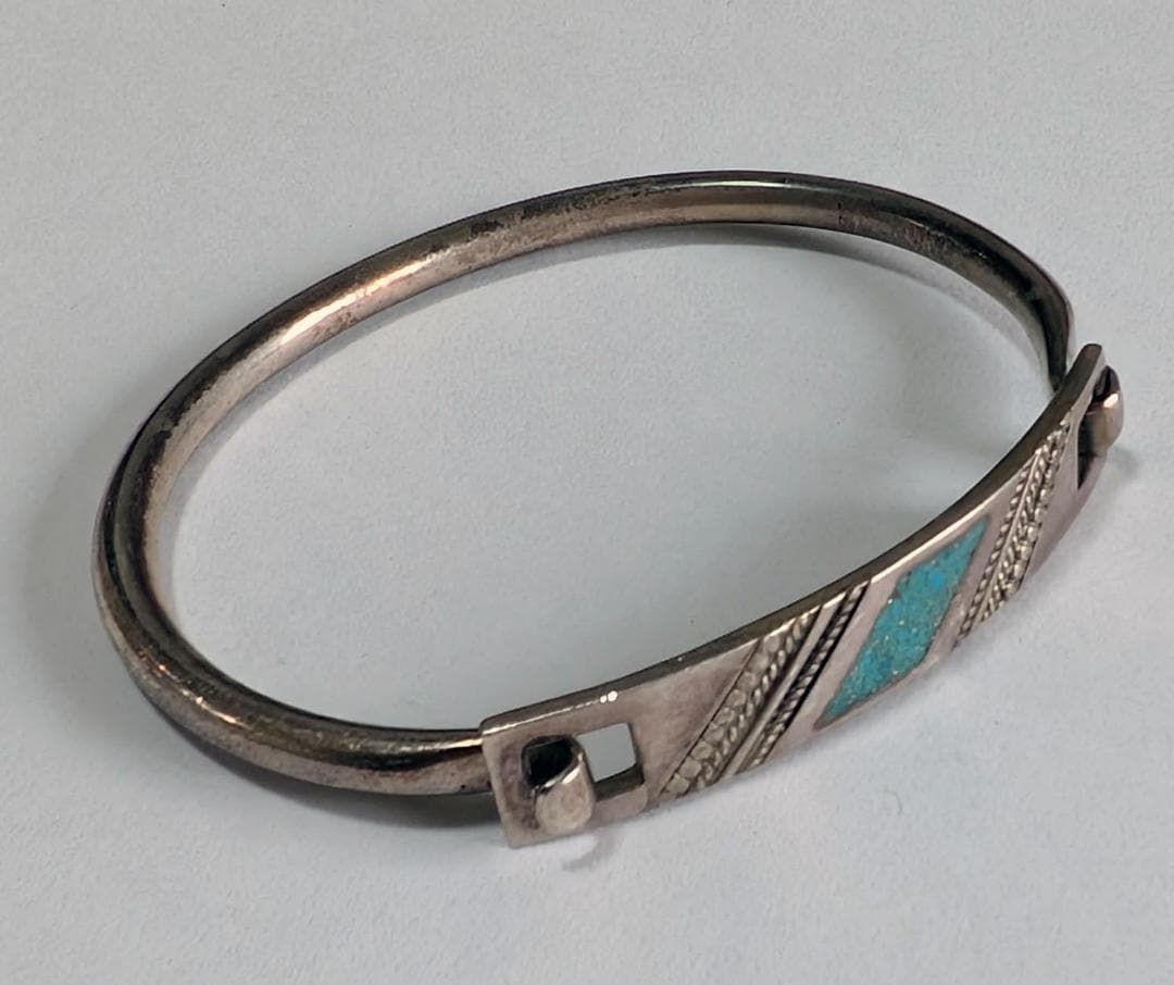 15日迄セール価格 Suman Dhakhwa ターコイズ バングル