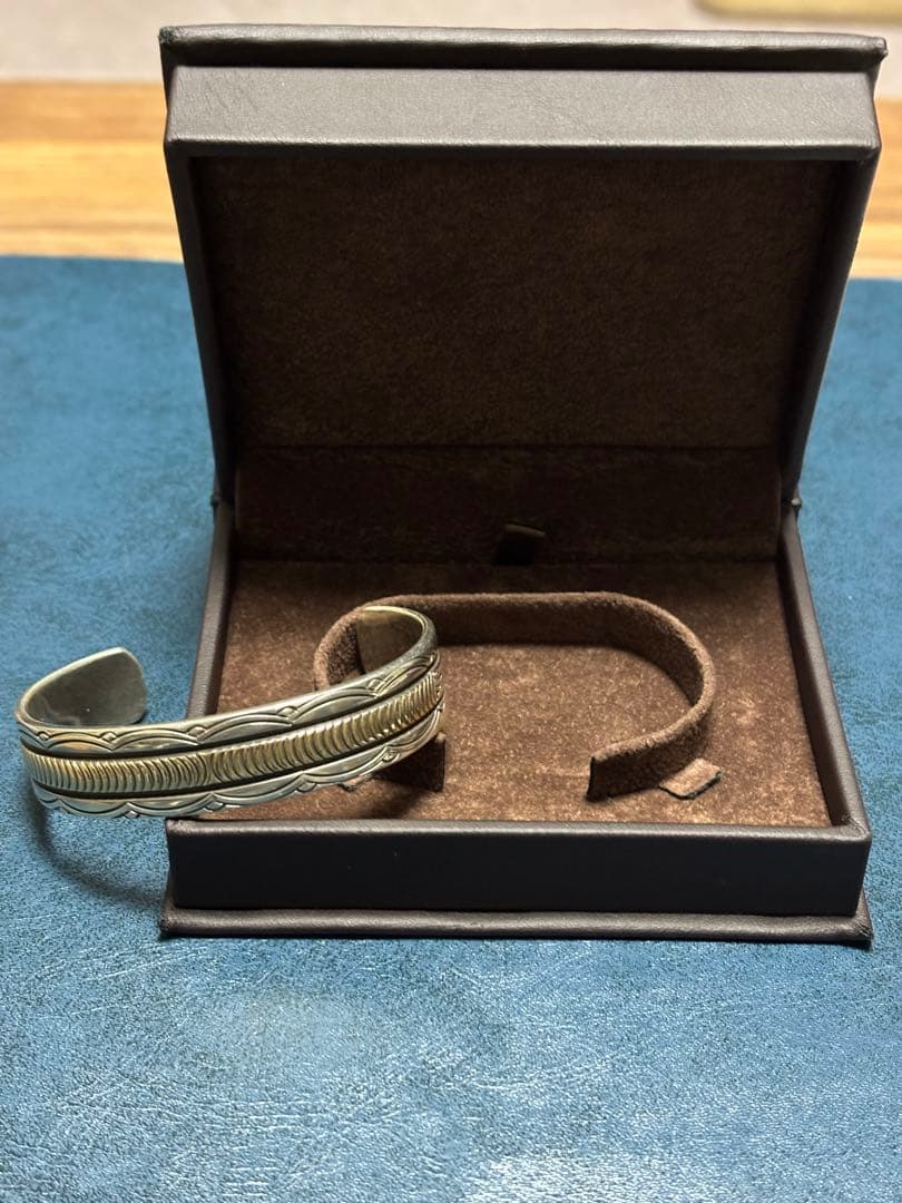 g*d様 Bruce Morgan シルバー &14K コンビバングル　ケース無