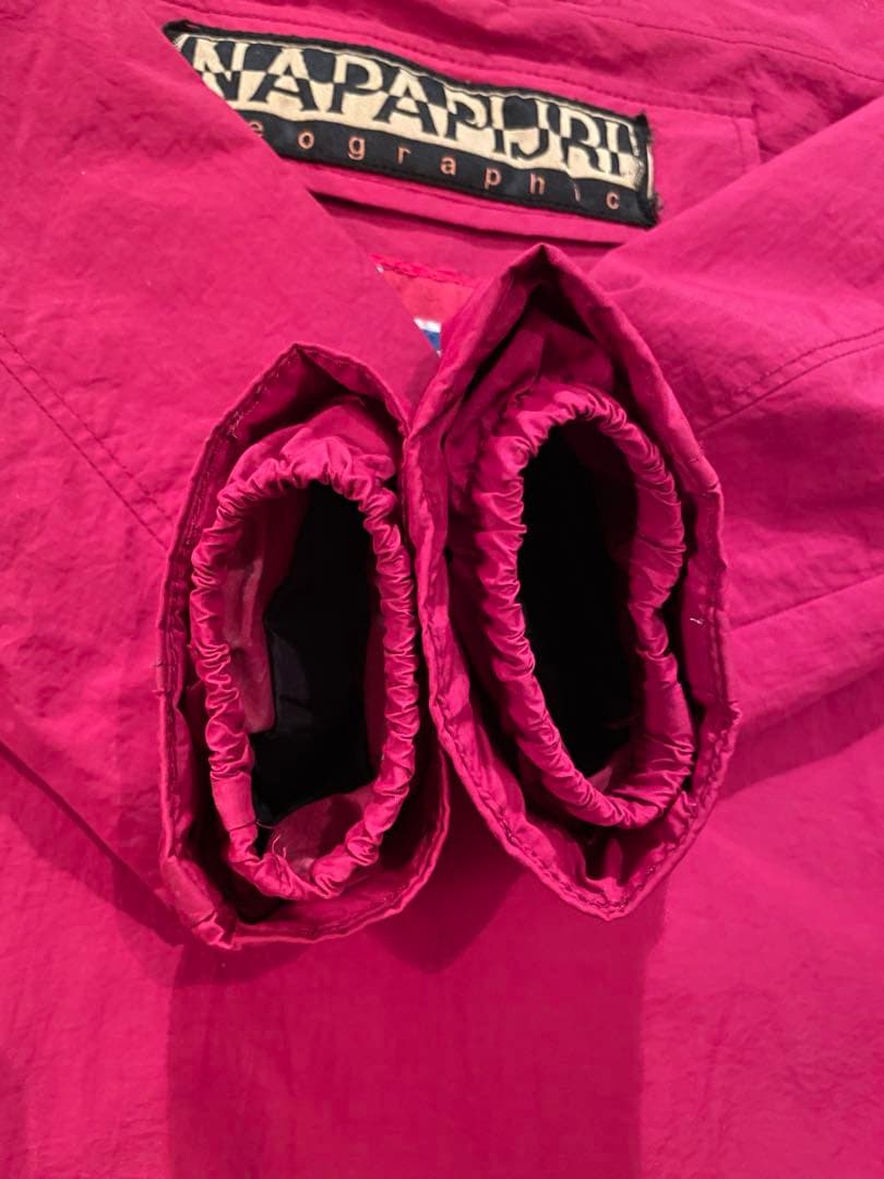 NAPAPIJRI アノラックジャケット プルオーバー ハーフジップ フリースL