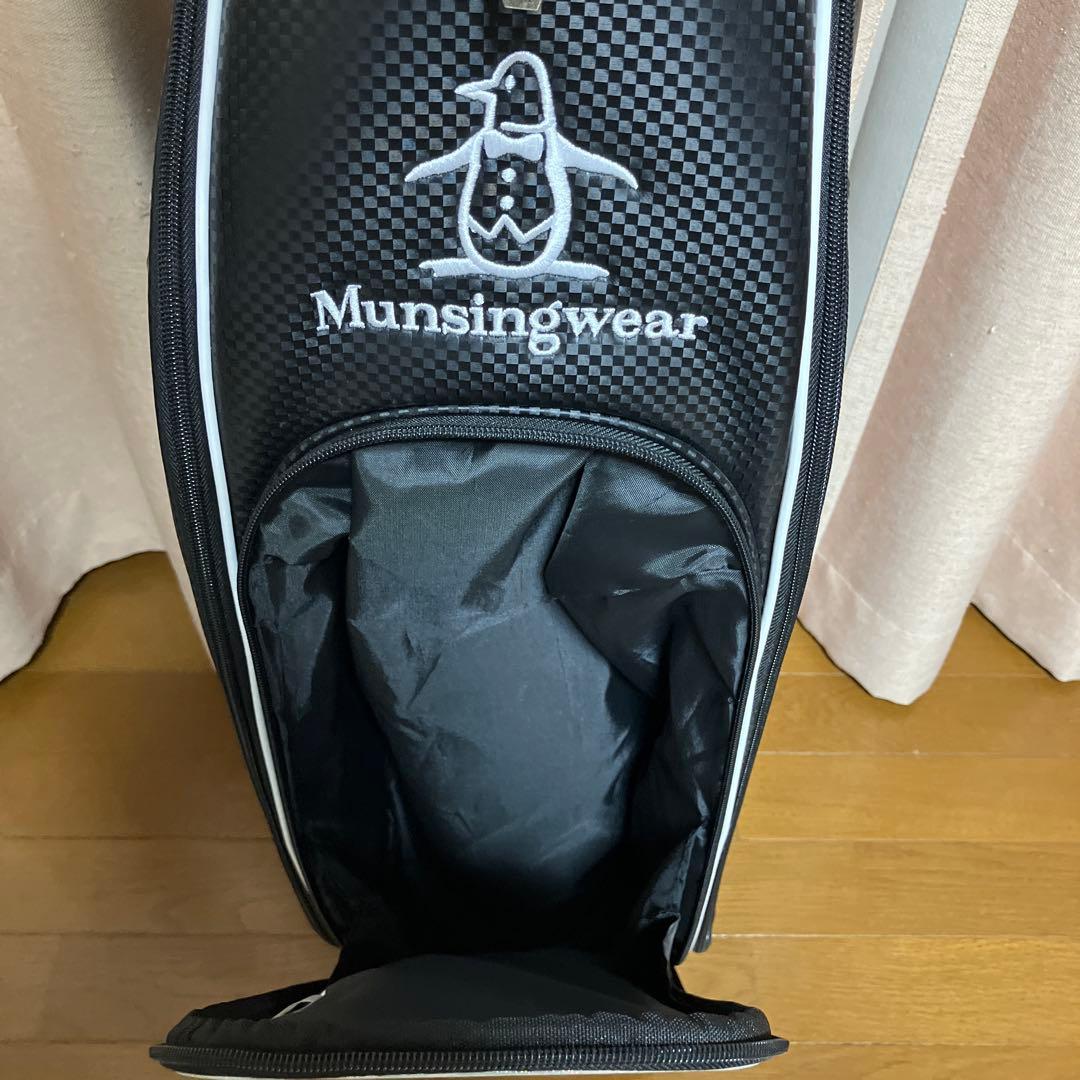 Munsingwear マンシングウェアゴルフバッグ ブラック