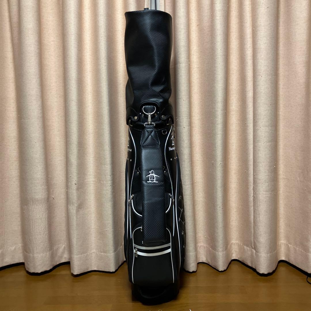 Munsingwear マンシングウェアゴルフバッグ ブラック