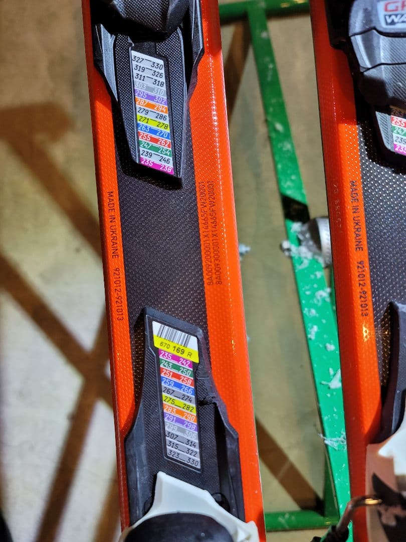 BLIZZARD FIREBIRD 130cm hotwax施工済