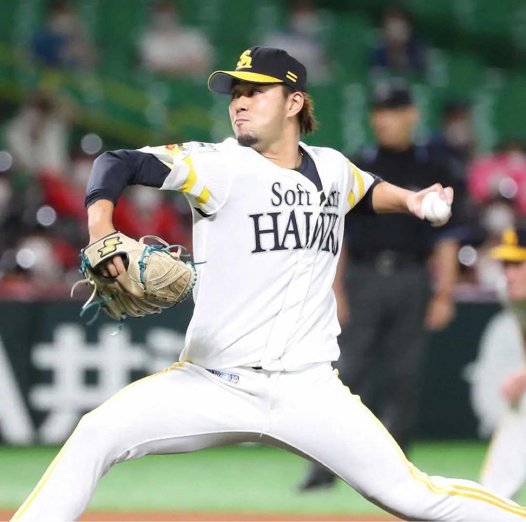 元ソフトバンクホークス 古谷優人投手 プロ支給品 実使用グローブ ssk