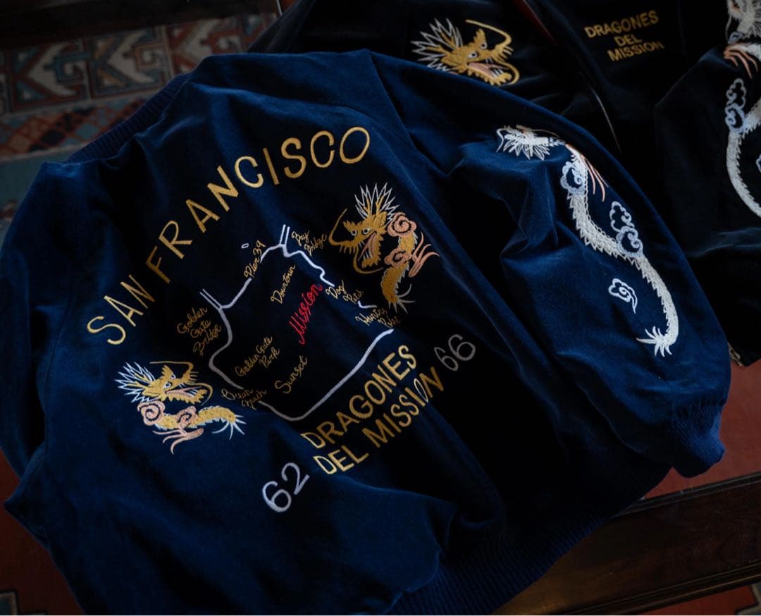 c*e様 【別珍】ミッションディストリクト DRAGONES DEL Lサイズ