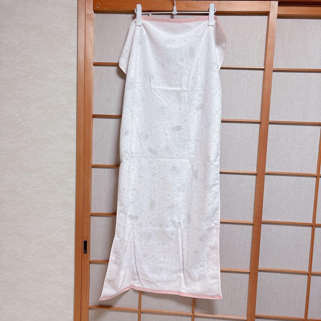 PINK HOUSE（ピンクハウス） バスタオル 花・熊柄 ピンク色