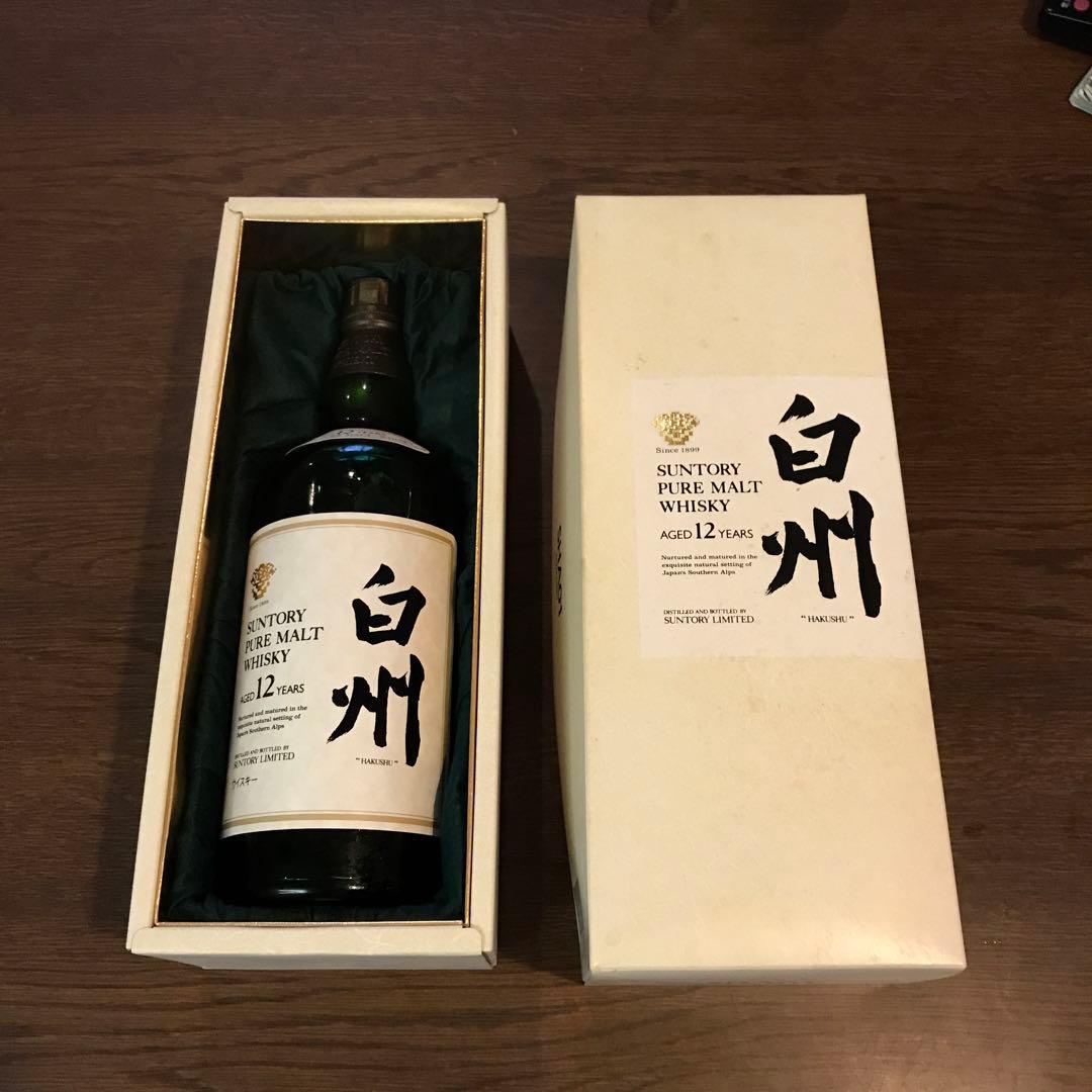 SUNTORY 白州 12年 ピュアモルトウイスキー