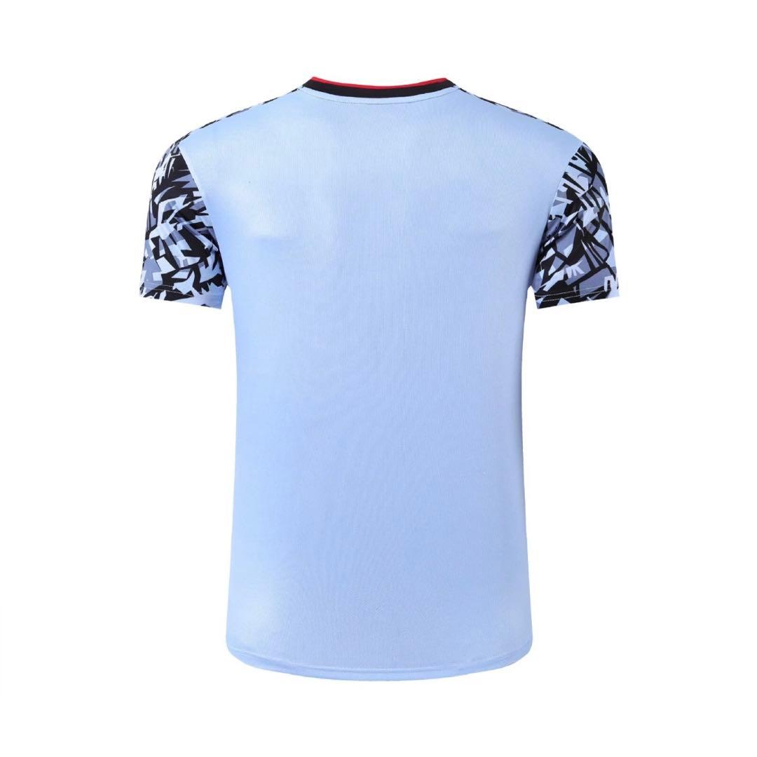 ヨネックスYONEX バド＆テニスゲームシャツ　新品　サイズLライトブルー