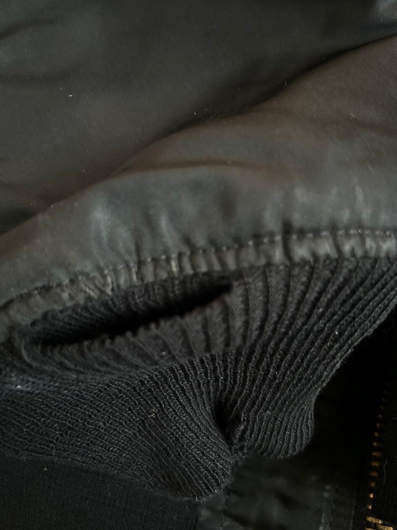 Vintage 90’s Alpha MA-1 黒レアMサイズ USA製