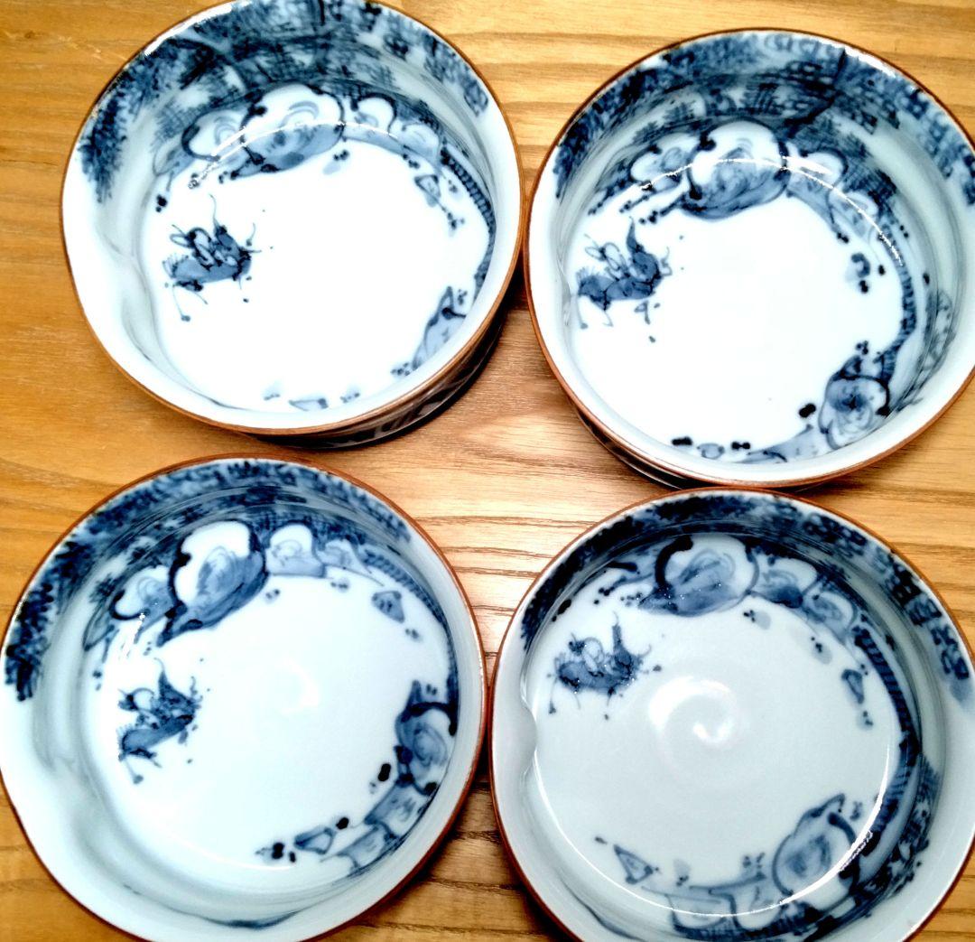 ☆ 大野瑞昭 清水焼 向付 小鉢