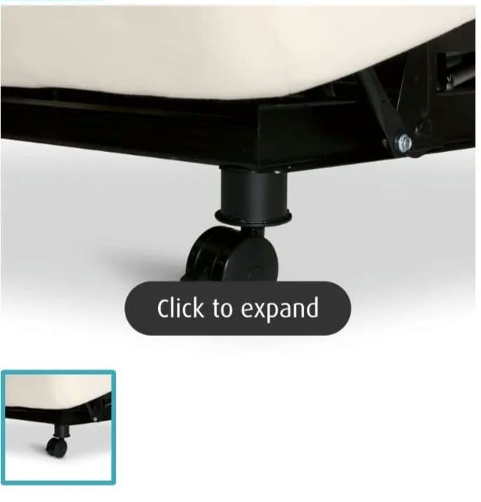 美品　テンピュール ZERO G 電動ベッド　キャスター ４個　黒　TEMPUR