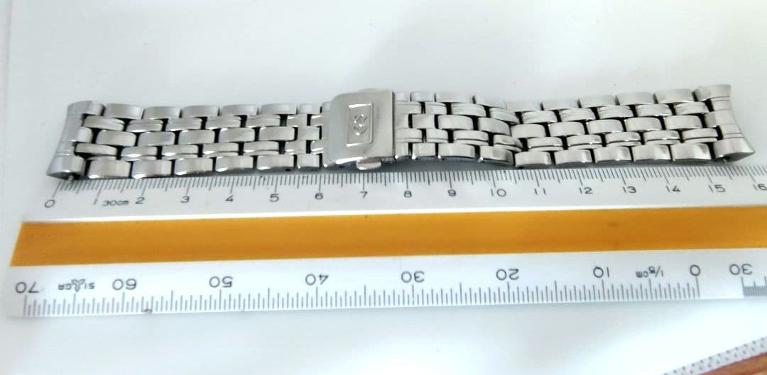【ラグ幅約19mm、約16cm、美品】グランドセイコー　　純正　ステンレスベルト