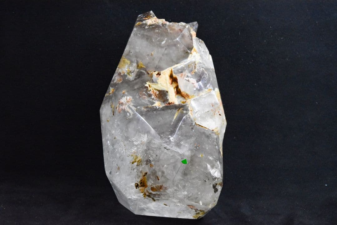 ブラジル産 大型ピンクファイヤー入りエレスチャルポリッシュ