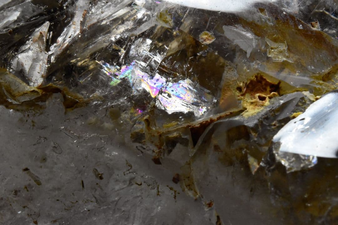 ブラジル産 大型ピンクファイヤー入りエレスチャルポリッシュ