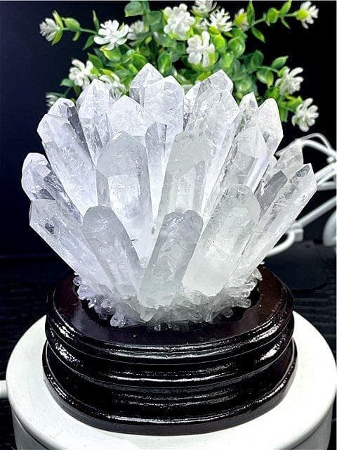 1400g超綺麗高透明度水晶クラスターB89B6/234B12B