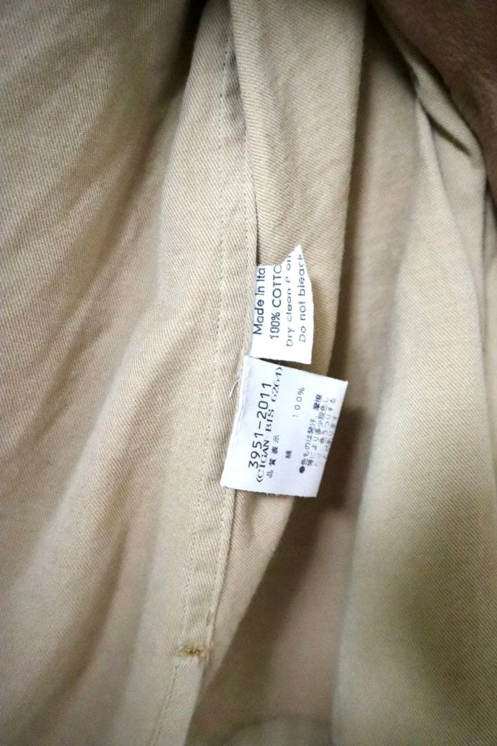 DRIES VAN NOTEN ベージュ長袖シャツ　イタリア製