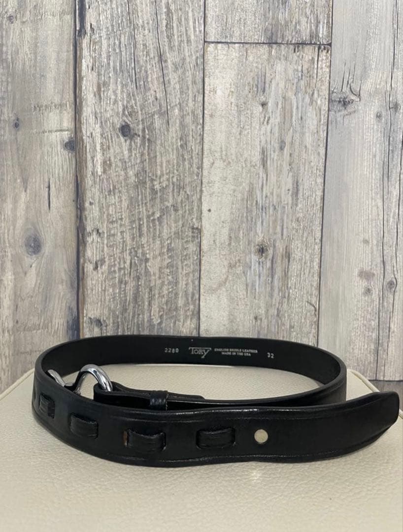 トリーレザー Tory Leather 1.25インチ フックバックルベルト