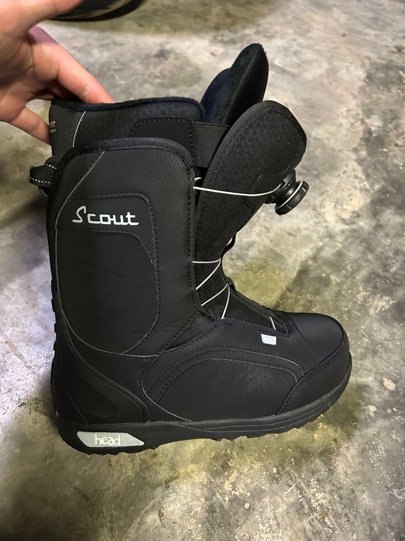 Head Scout スノーボードブーツ ブラック