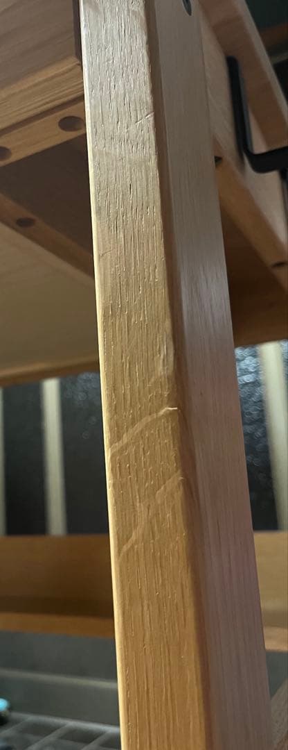 無印良品　木製デスク　オーク材　新学期　机　デスク