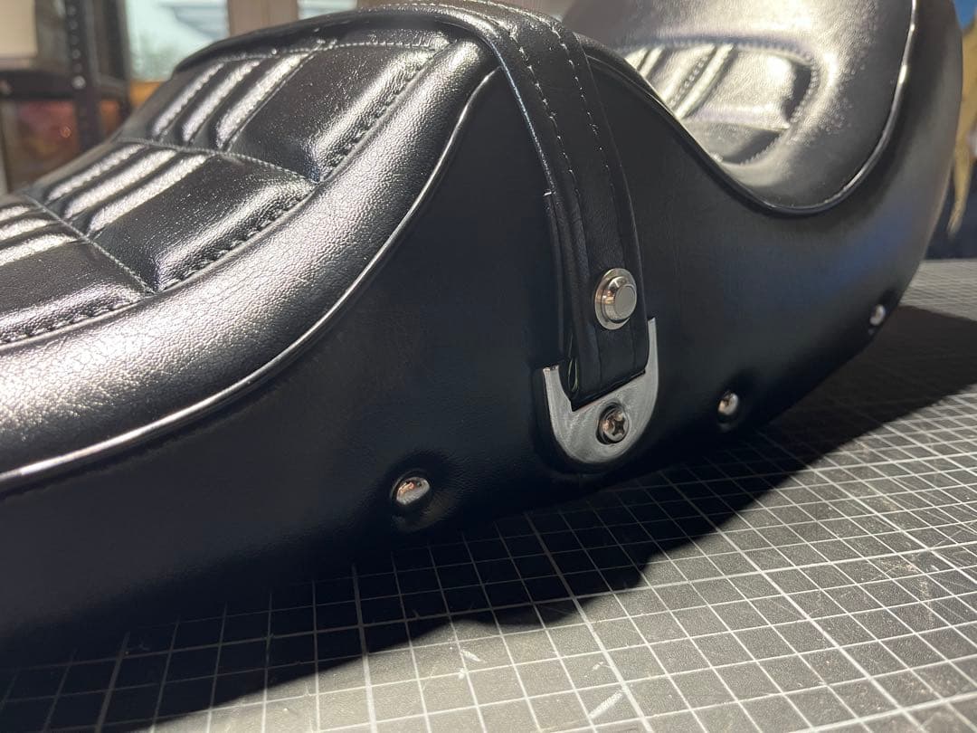 送料無料Z400FX黒艶ダブルアンコ抜きシート刺繍BEET