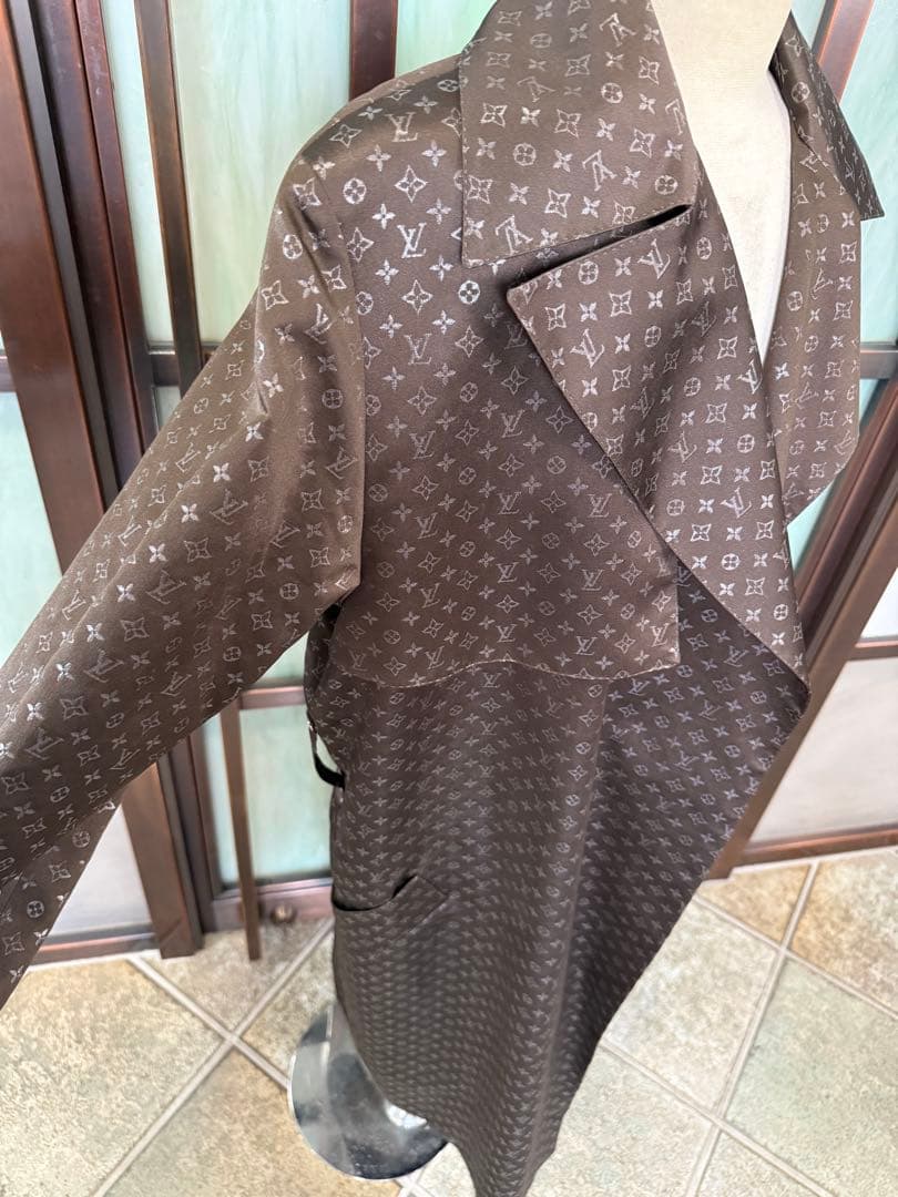 ルイヴィトン　モノグラムLOUIS VUITTON トレンチコート　サイズ36