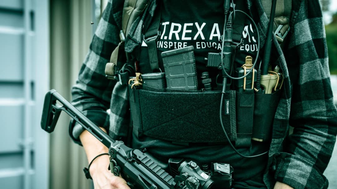 T.REX ARMS 5.56 Ready ウルフグレー + サイリウムホルダー