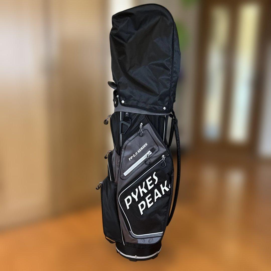 PYKES PEAK キャディバッグ ブラック