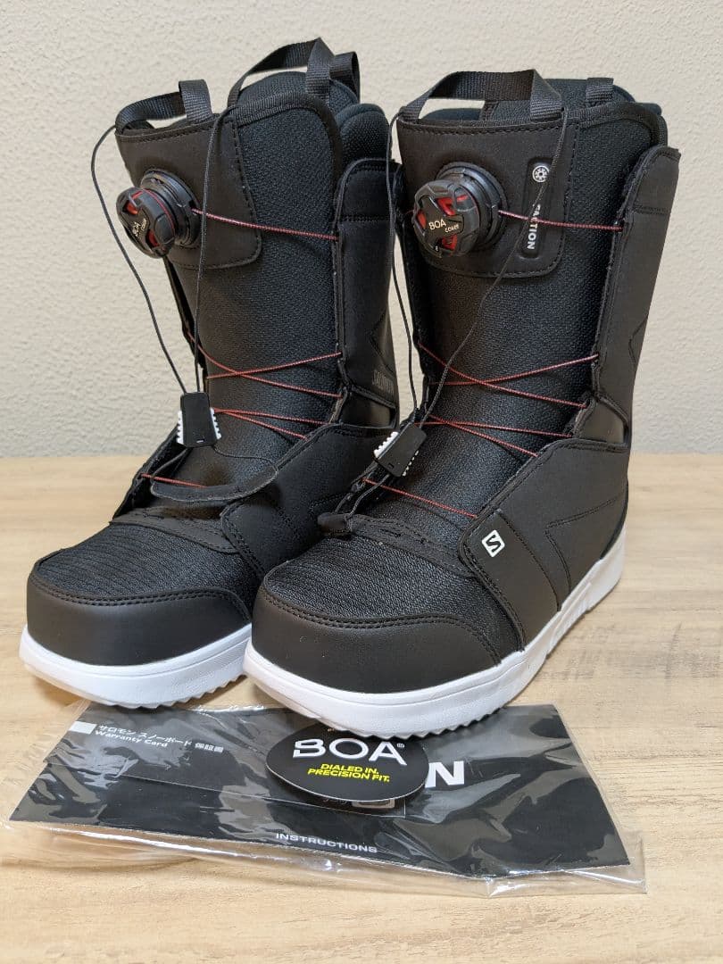 【美品】SALOMON FACTION BOA 27.5cm 22-23モデル