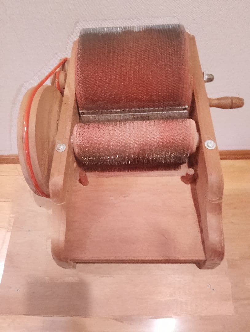 アシュフォード社 ドラムカーダー 塵取り受け付きカスタムスタンド