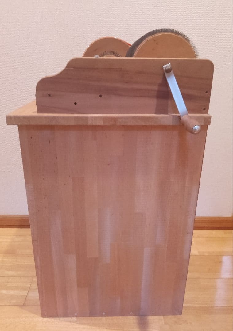 アシュフォード社 ドラムカーダー 塵取り受け付きカスタムスタンド