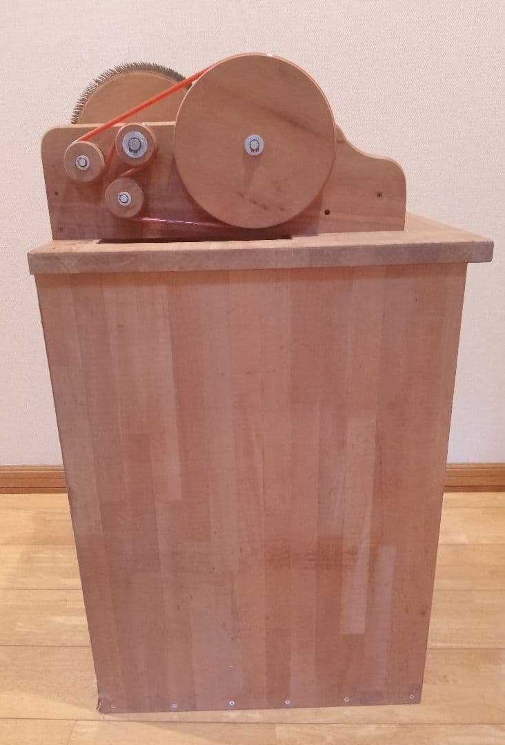 アシュフォード社 ドラムカーダー 塵取り受け付きカスタムスタンド