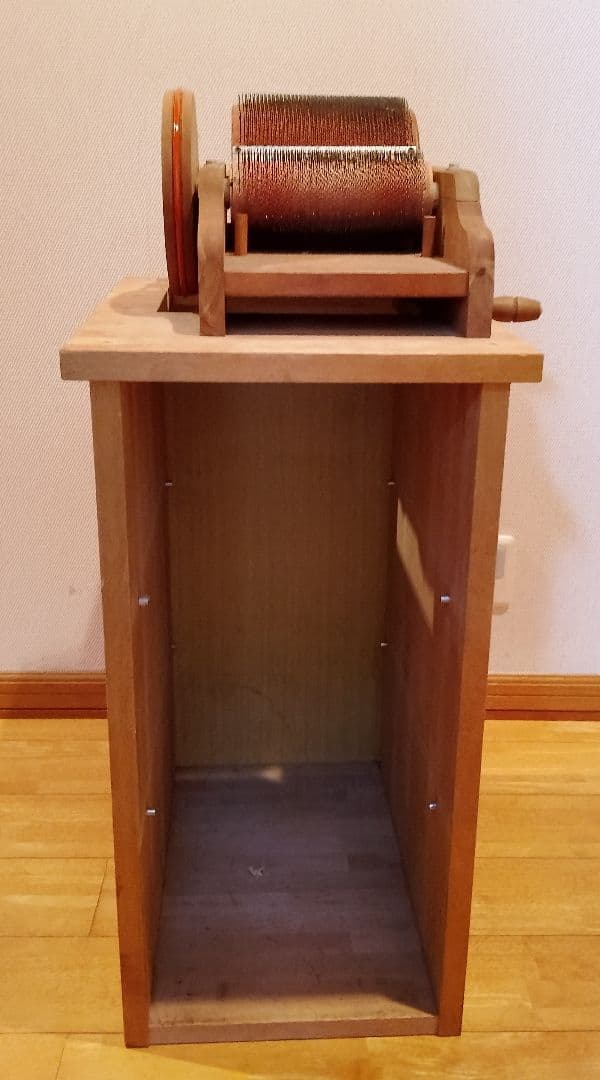 アシュフォード社 ドラムカーダー 塵取り受け付きカスタムスタンド