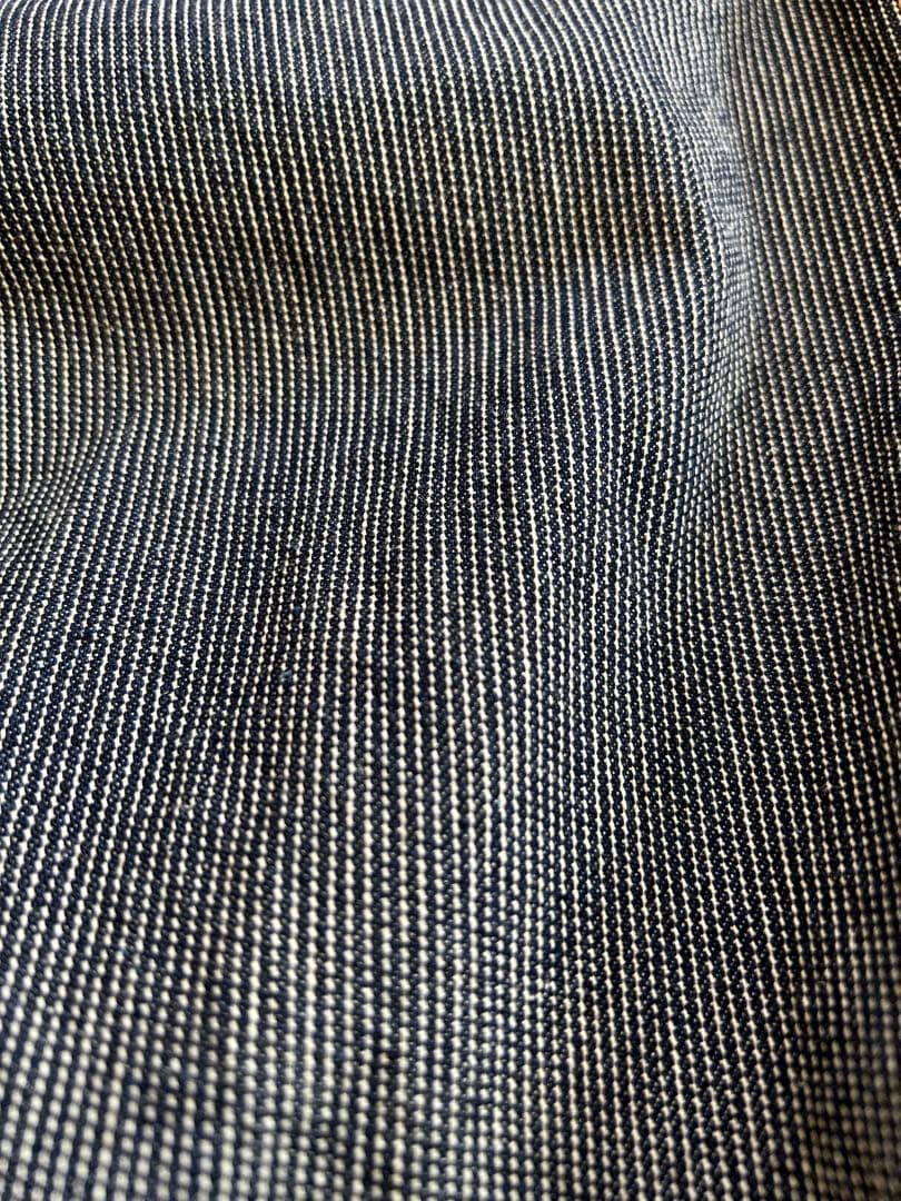 岡山デニム　ハイロック　ヒッコリーデニムパンツ　ユニセックス32インチ