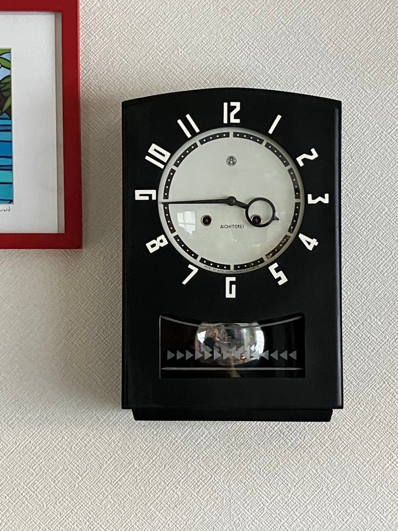 Aichi Tokei (愛知時計)ゼンマイ式振り子時計　昭和30年代