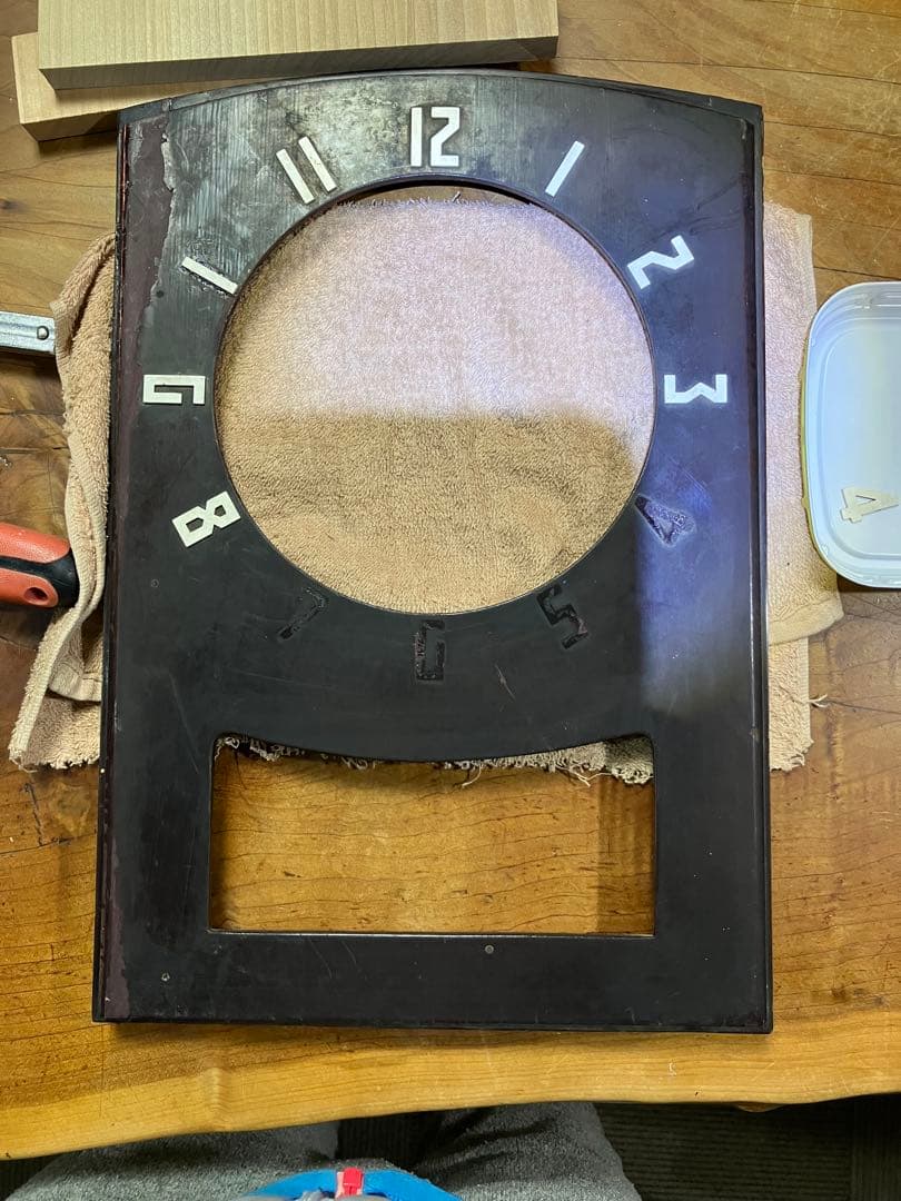 Aichi Tokei (愛知時計)ゼンマイ式振り子時計　昭和30年代