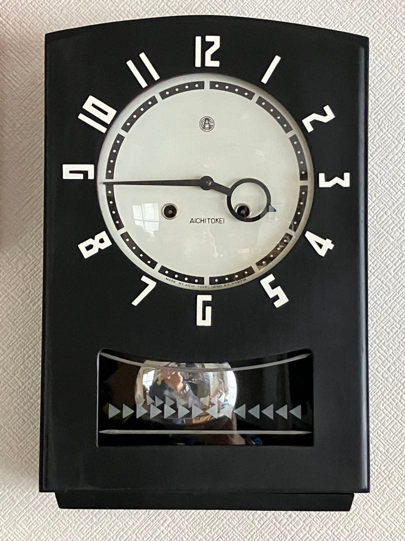 Aichi Tokei (愛知時計)ゼンマイ式振り子時計　昭和30年代