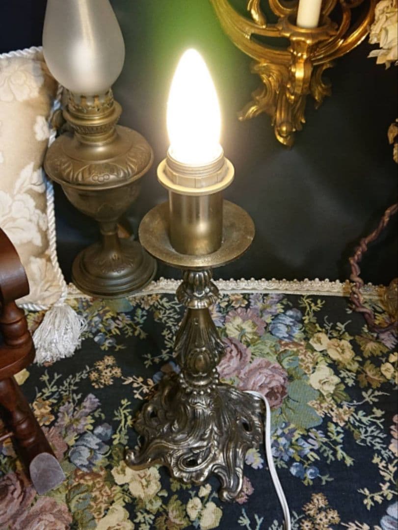 【完全処分☆】ヴィンテージ ランプスタンド カスタム オーダー アンティーク