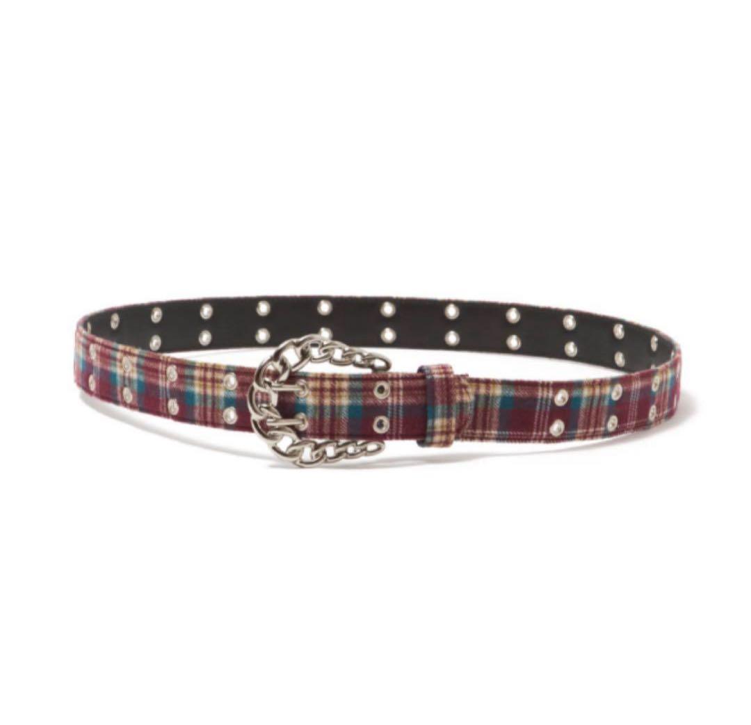 AFB FLANNEL CHECK BELT afbベルト