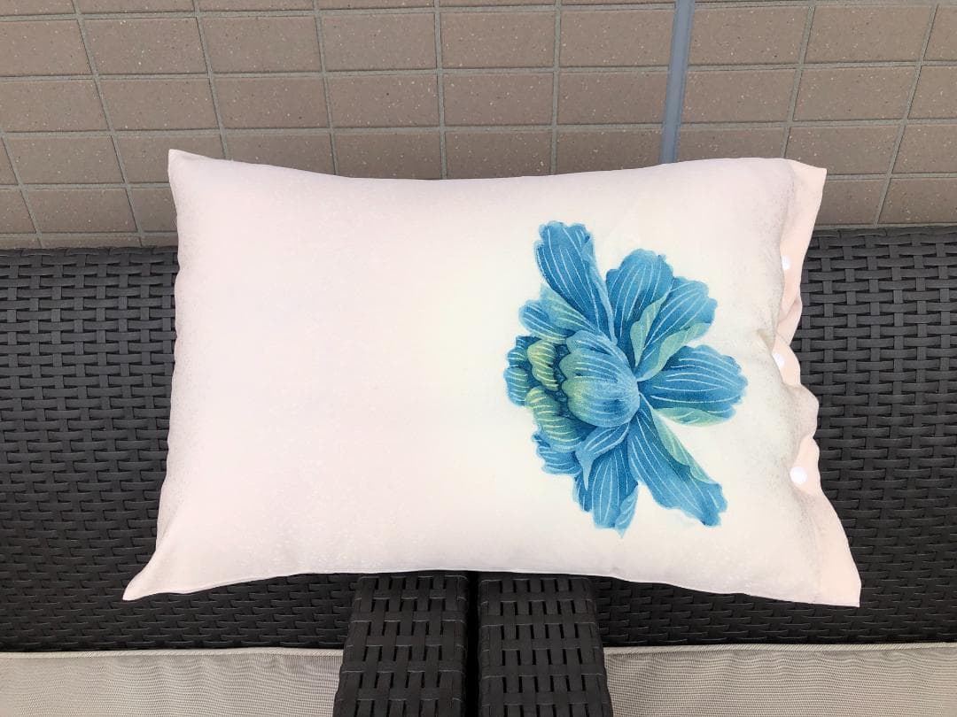 PC-3536　　枕カバー　シルク　　正絹　　　絹