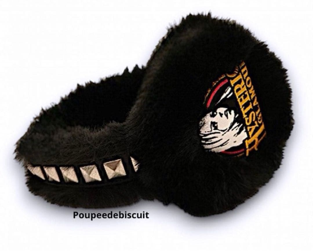 ★レア★ヒステリックグラマー　スタッズ＆刺繍　ファーイヤーマフ